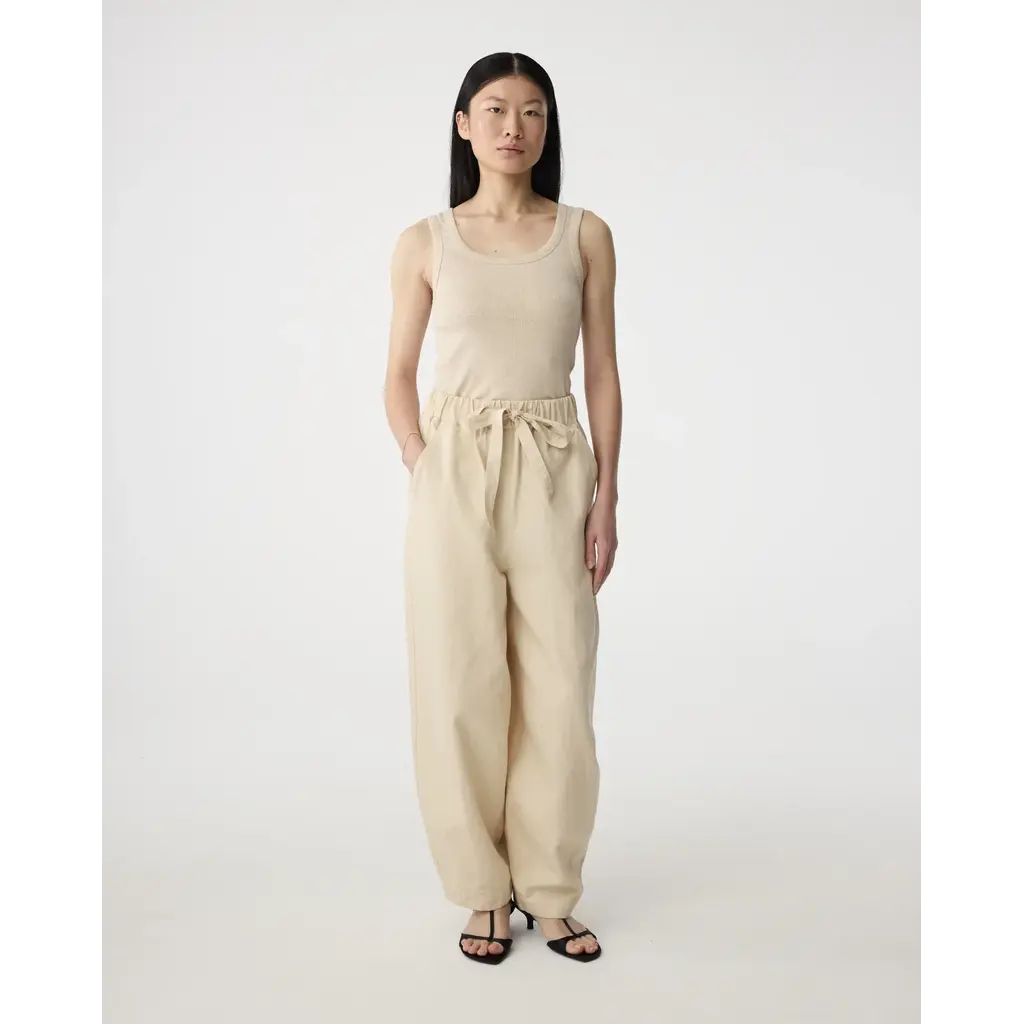 Knit-ted Evi Top in sand melange