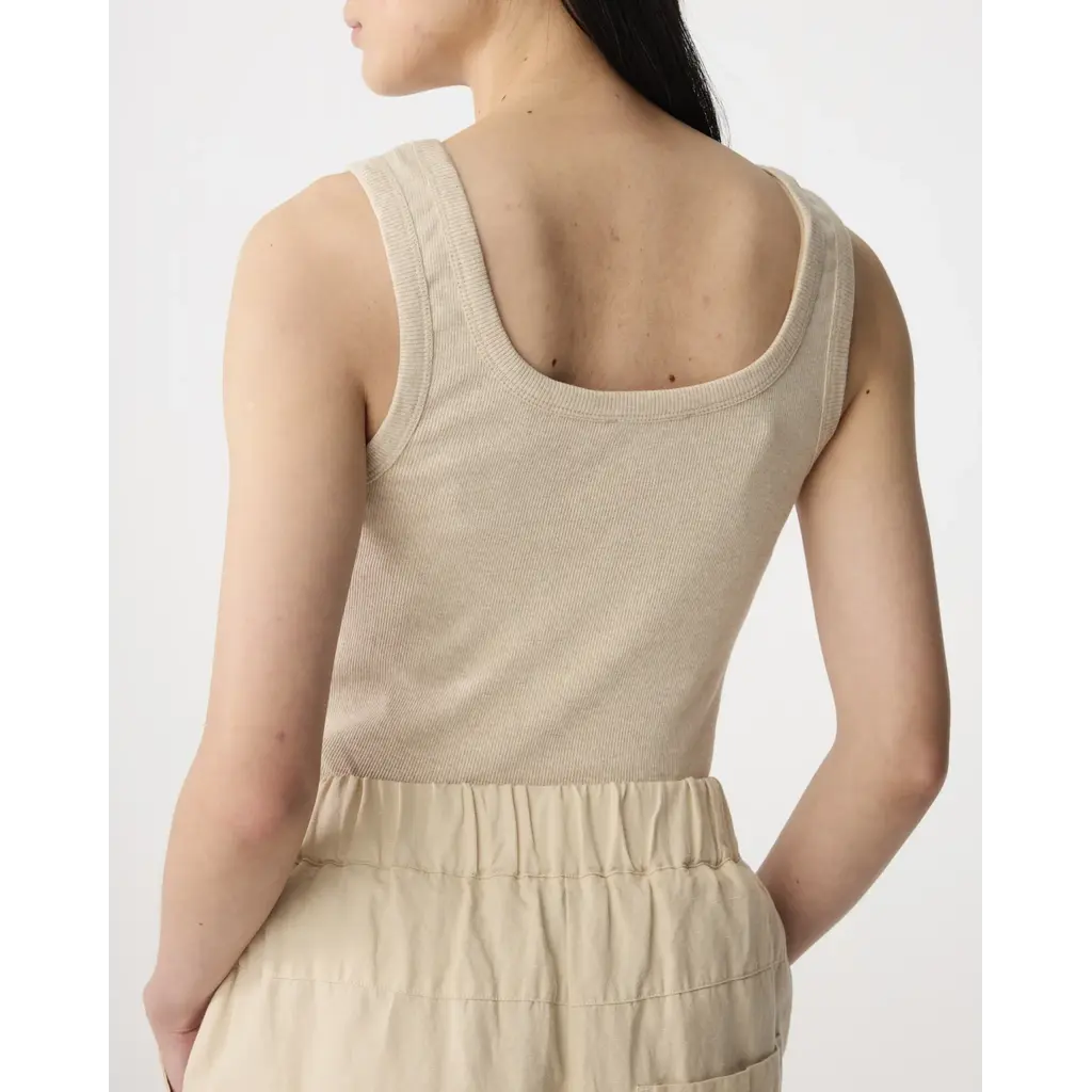 Knit-ted Evi Top in sand melange
