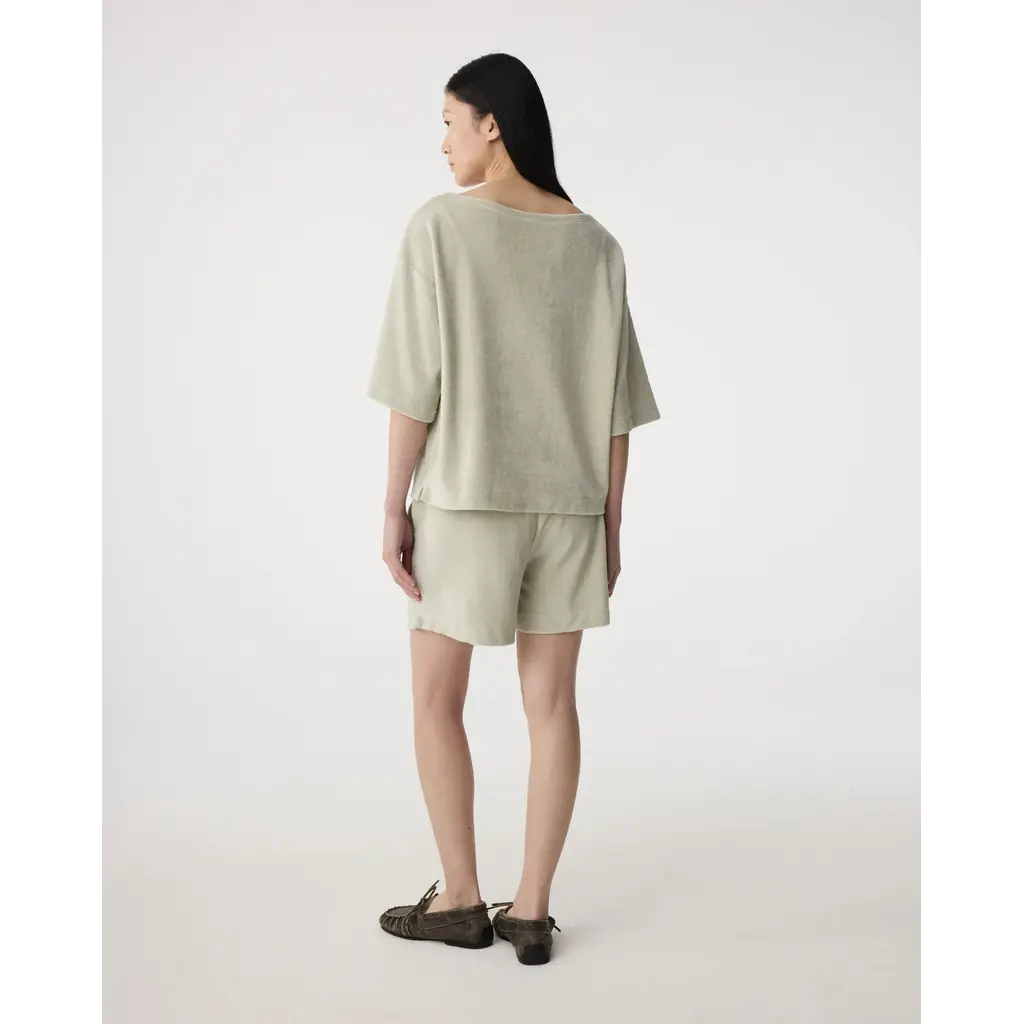 Knit-ted Sweety Top in sage