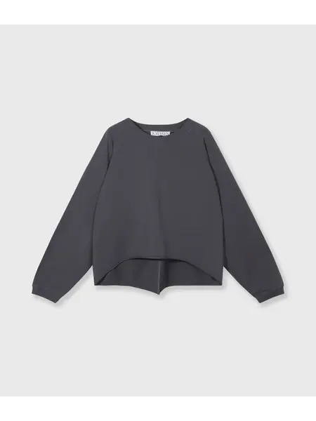 10 Days silent raglan sweater steel blue