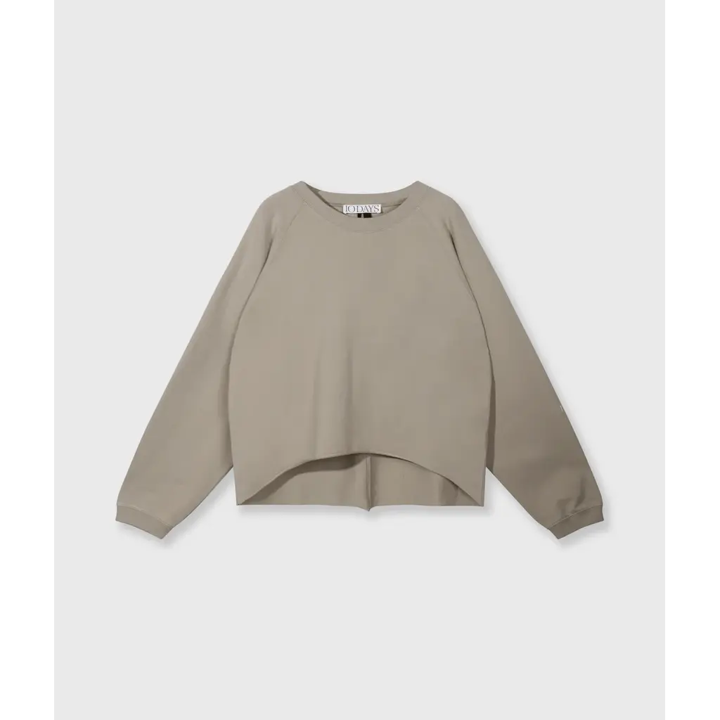 10 Days Silent Chique Raglan Sweat in fog