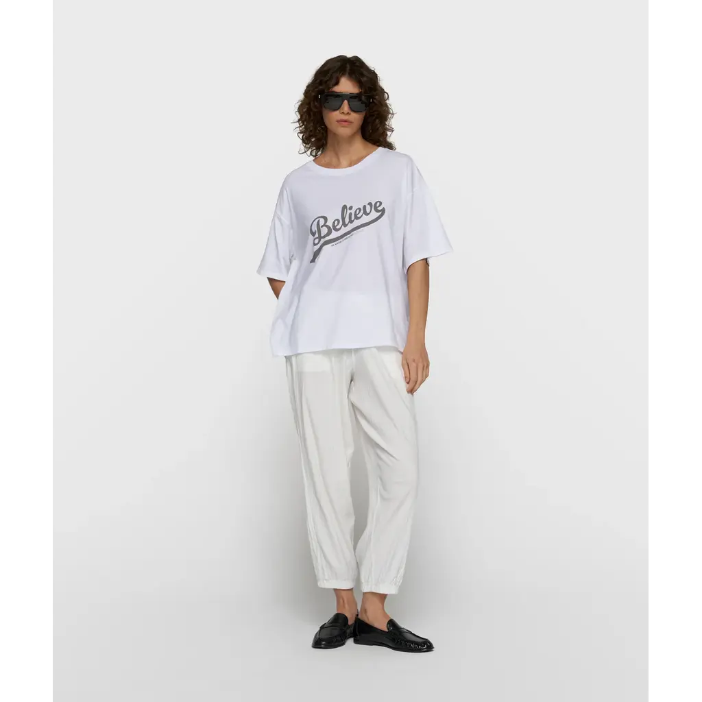 10 Days Believe Tee in white