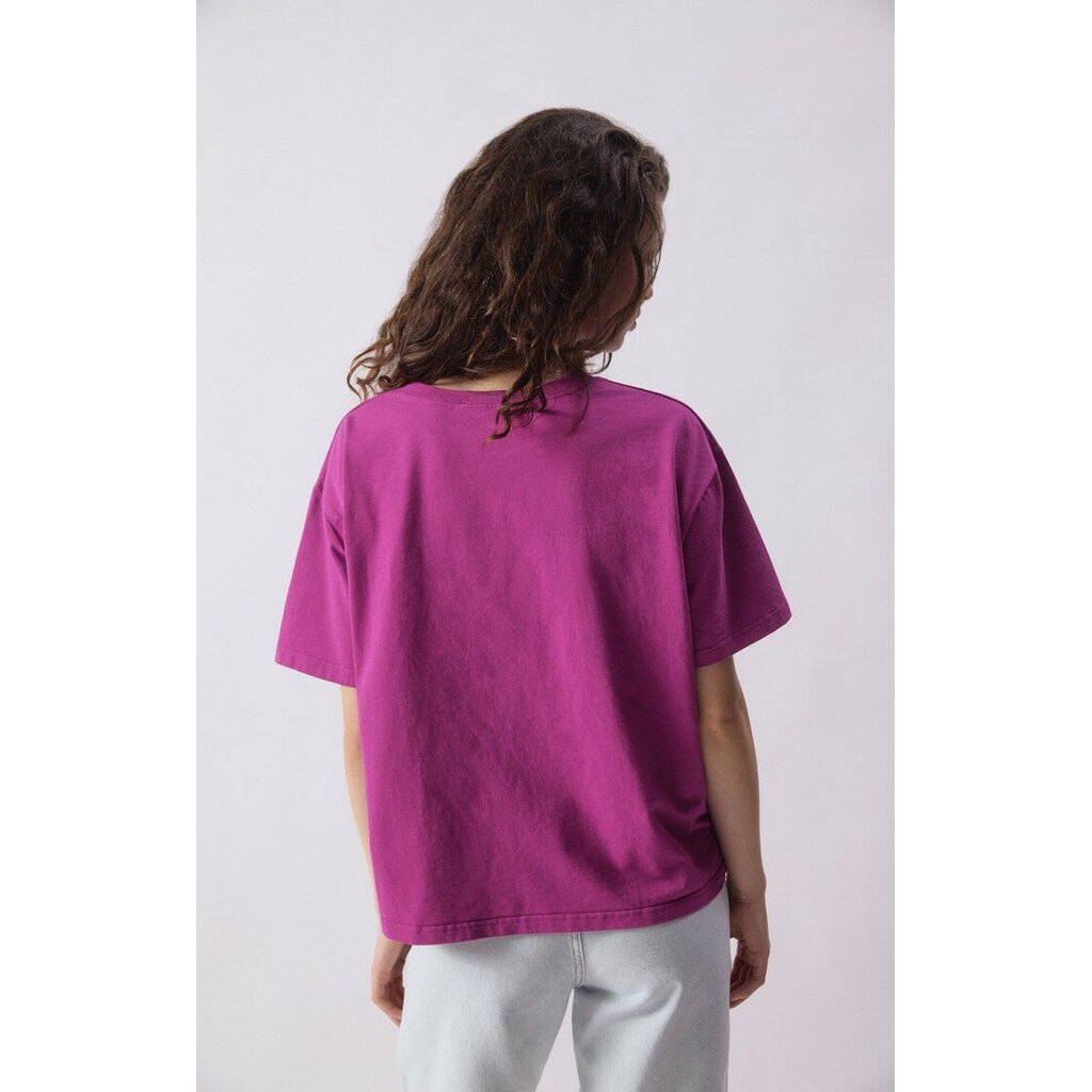 American Vintage t-shirt FIZ02AE26 in geranium vintage