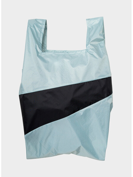 Susan Bijl shopping bag L surf spray & black