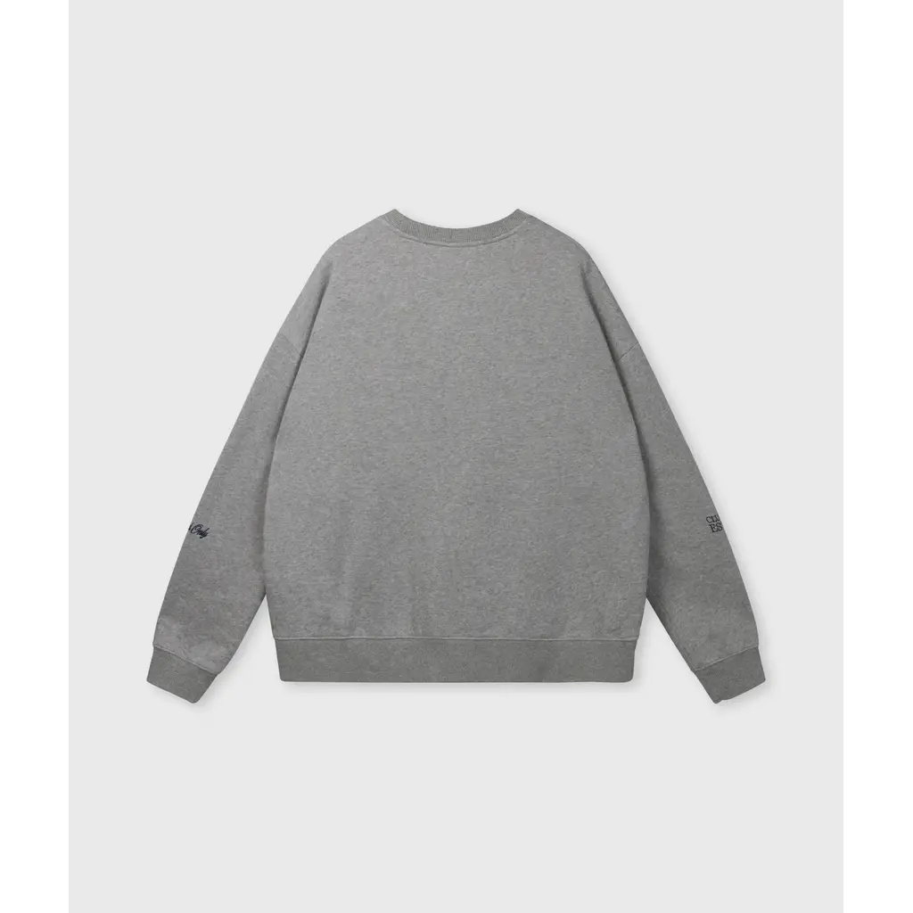 10 Days Oversized Sweater in light grey melee