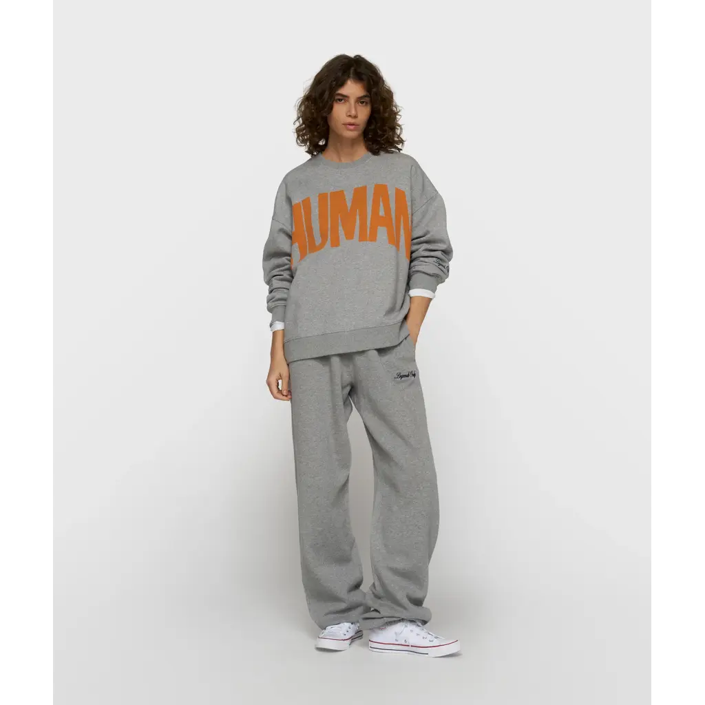 10 Days Oversized Sweater in light grey melee