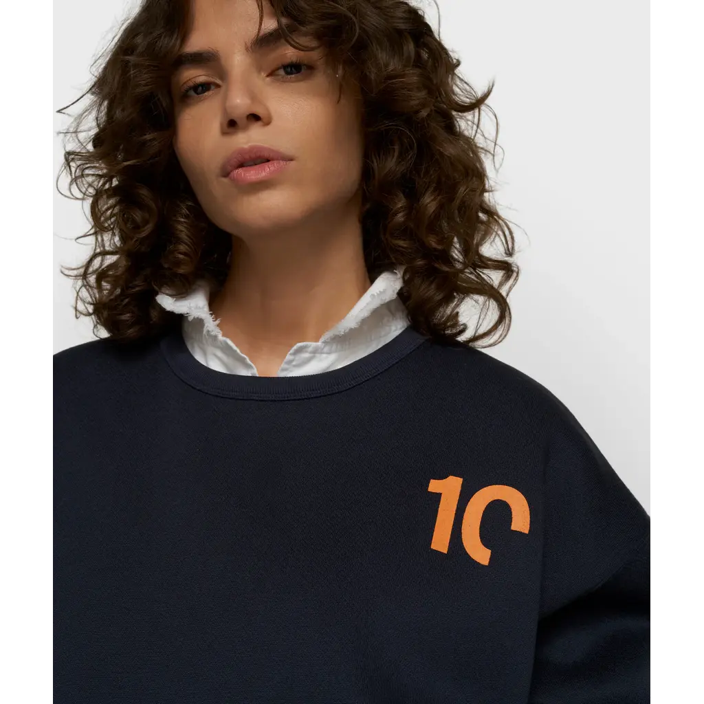 10 Days Statement Sweater in dark blue