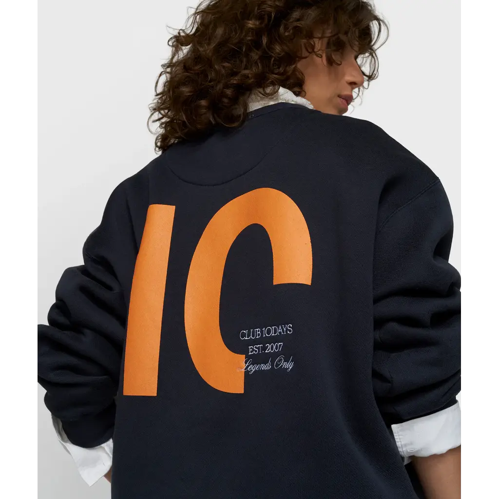 10 Days Statement Sweater in dark blue