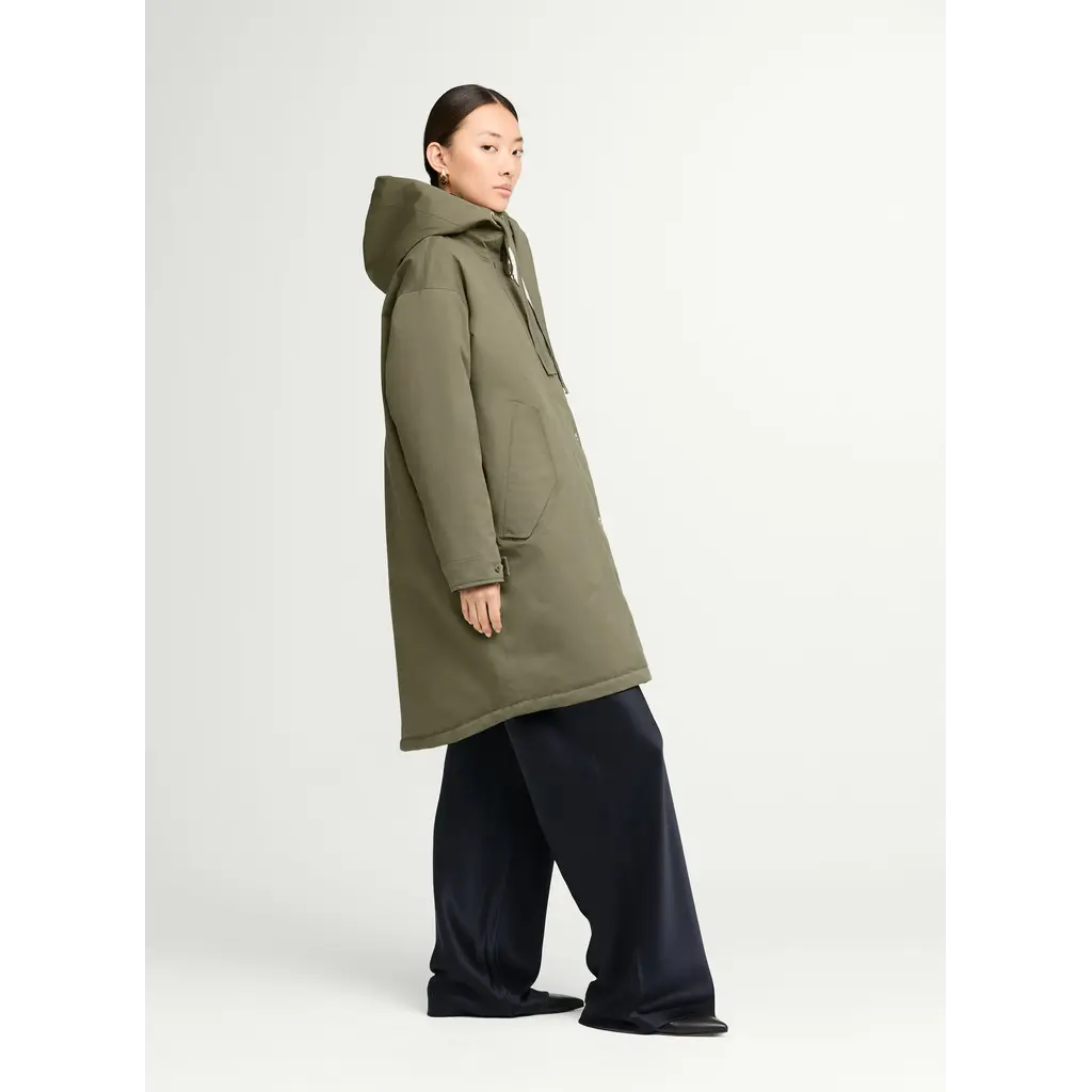 G-lab Meta parka in olive grey