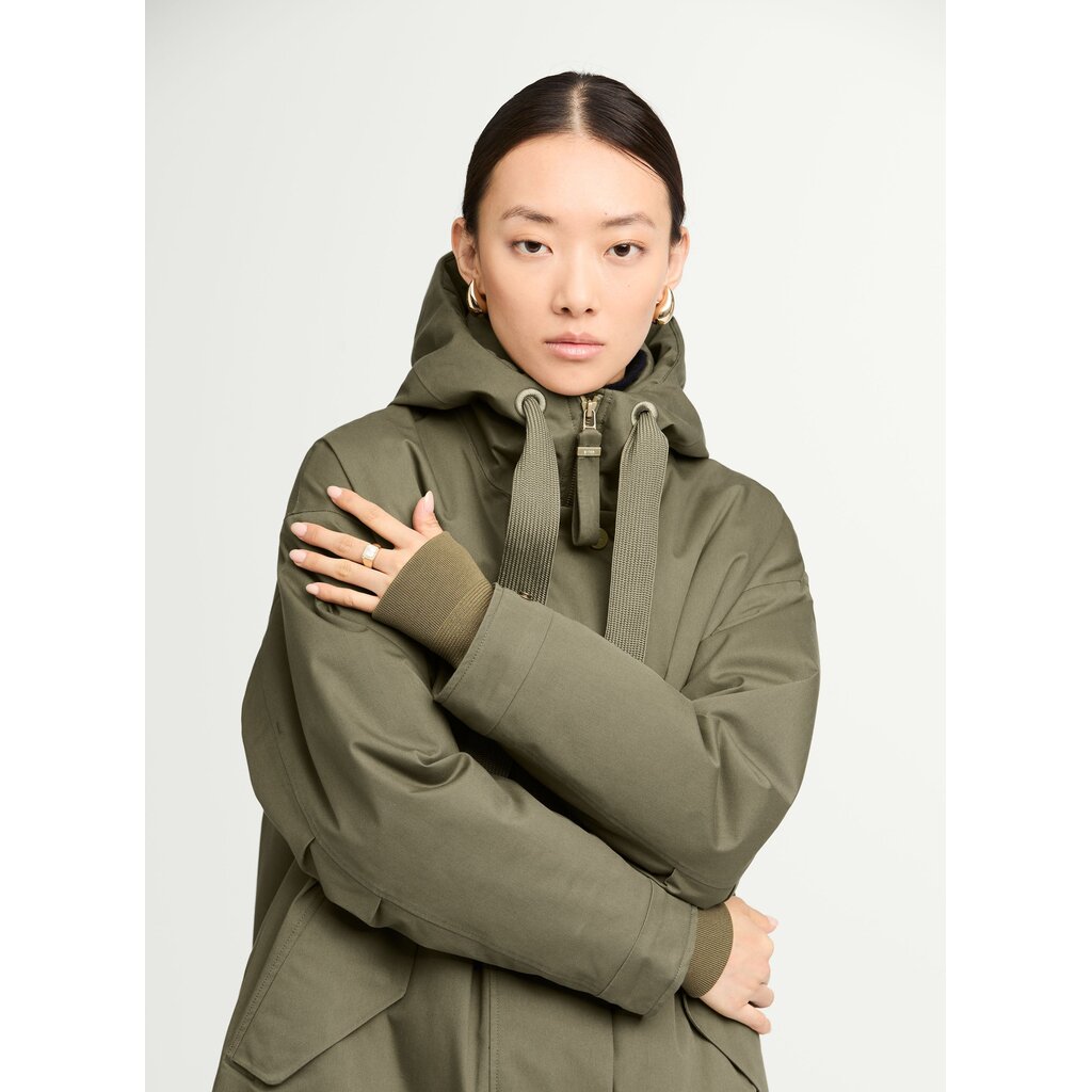G-lab Meta parka in olive grey