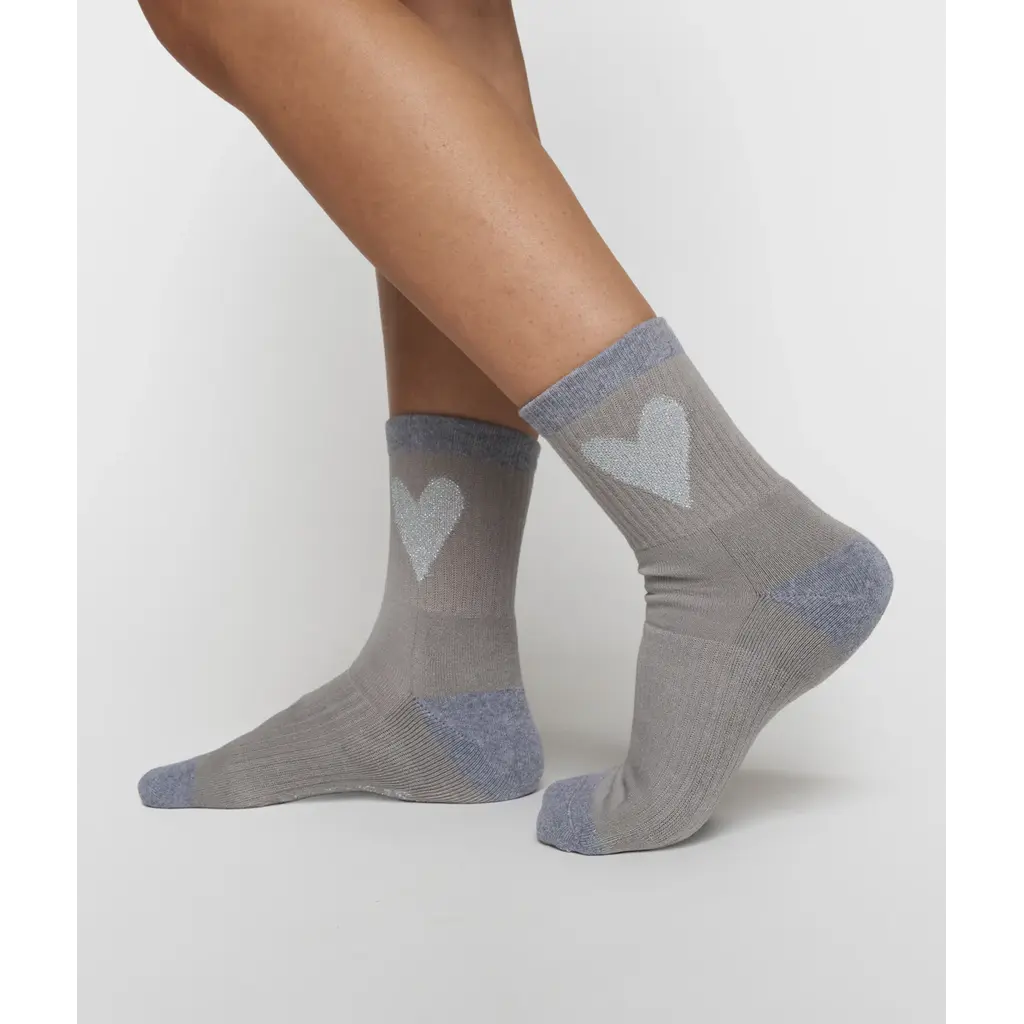 10 Days Socks Hearts in stone