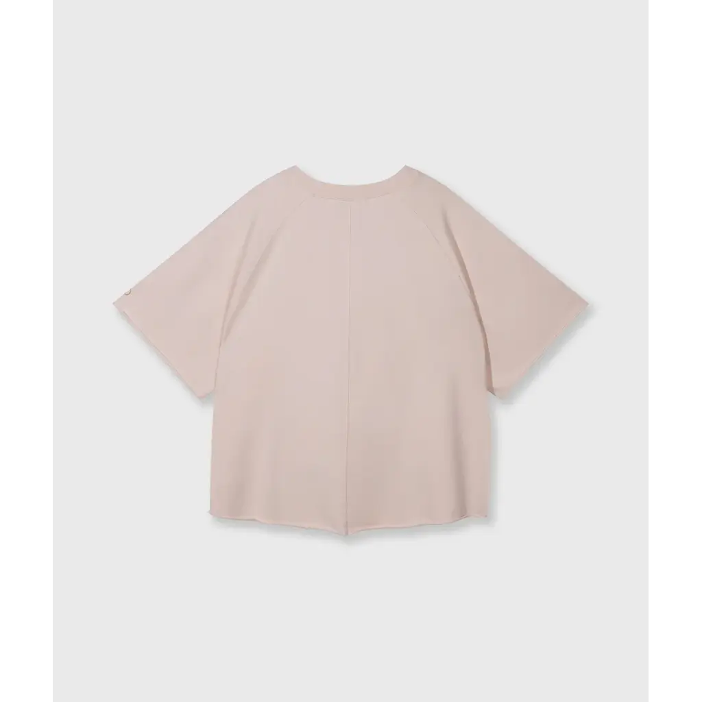 10 Days short sleeve LA sweater in powder