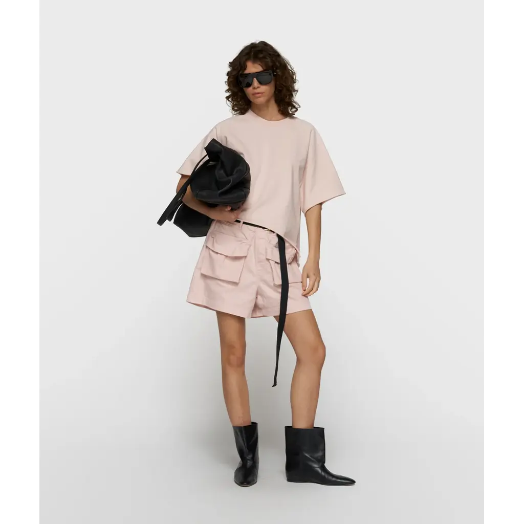 10 Days short sleeve LA sweater in powder