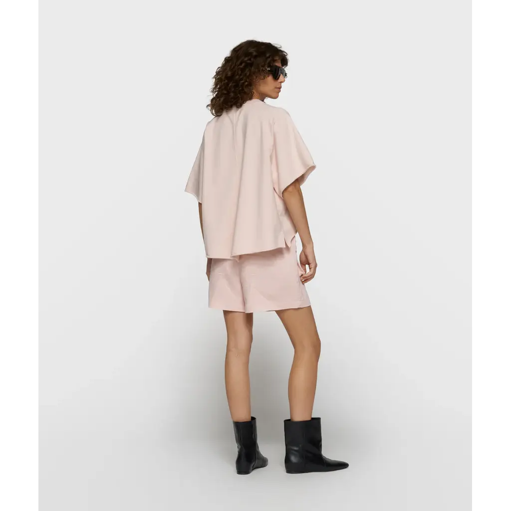 10 Days short sleeve LA sweater in powder