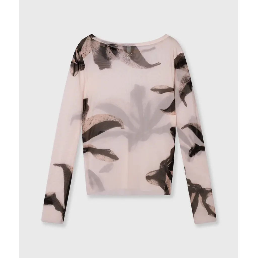 10 Days Mesh Longsleeve Flower in powder
