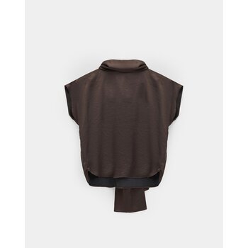 Knit-ted top Mira choco