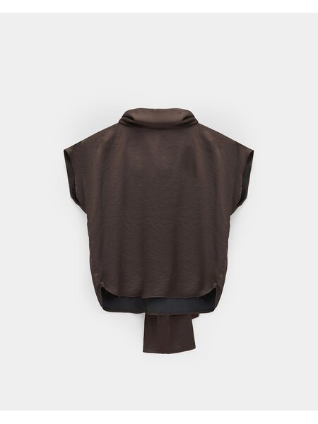 Knit-ted top Mira choco