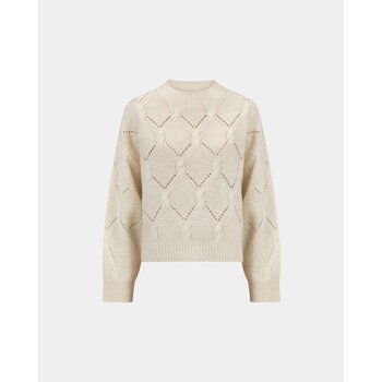 Knit-ted pullover Gabriel offwhite