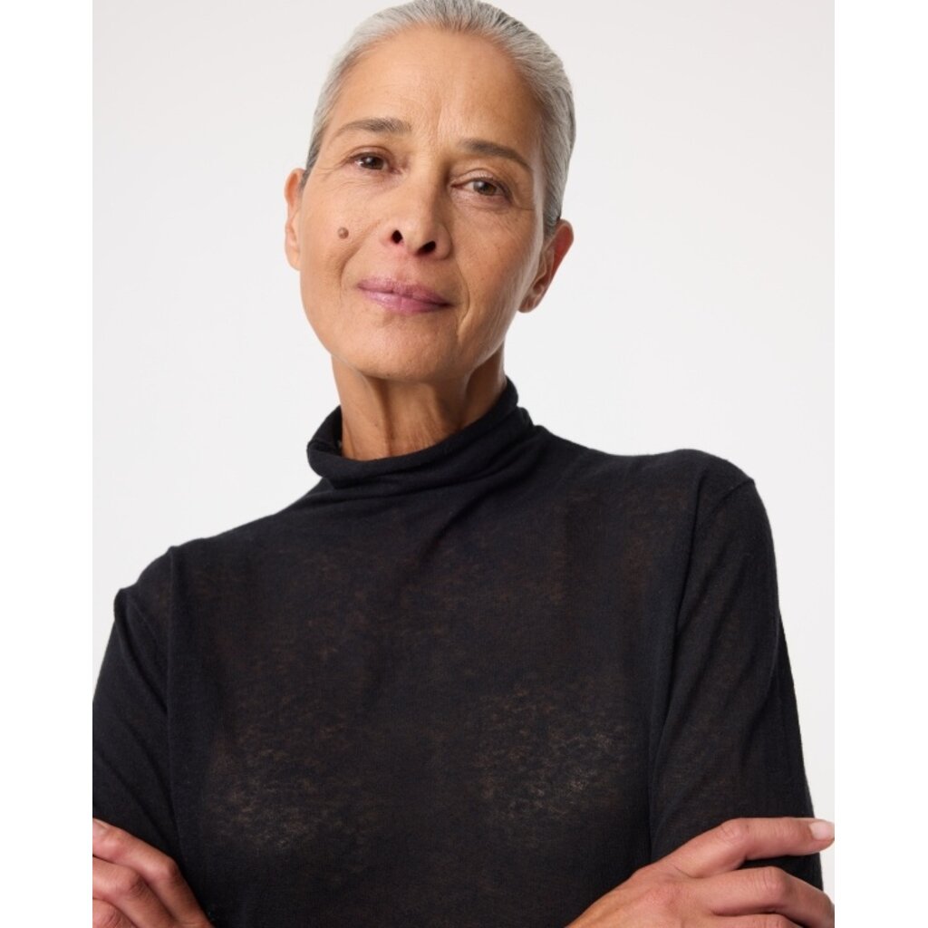 Knit-ted Roline Pullover in black