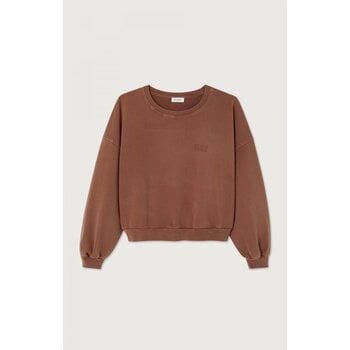 American Vintage sweater JIT16AH26 noyer vintage