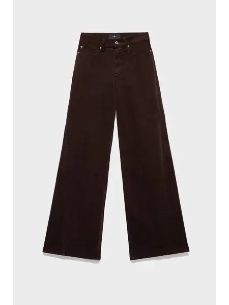 7 for all mankind corduroy Lotta coffee bean