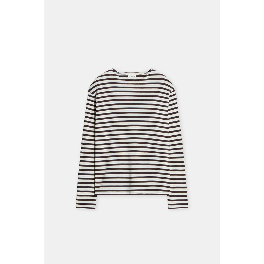 CLOSED C95594-420 Longsleeve in mahogany