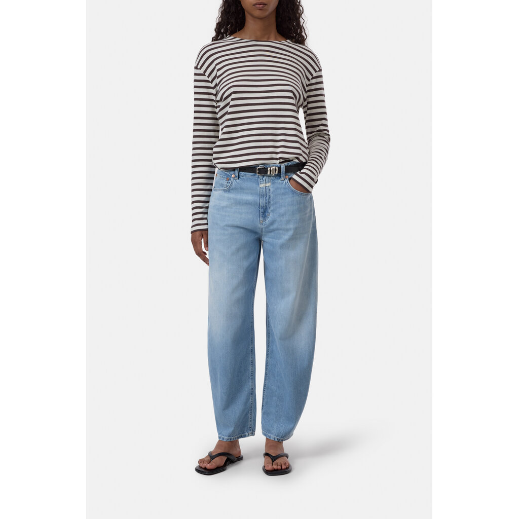 CLOSED C95594-420 Longsleeve in mahogany