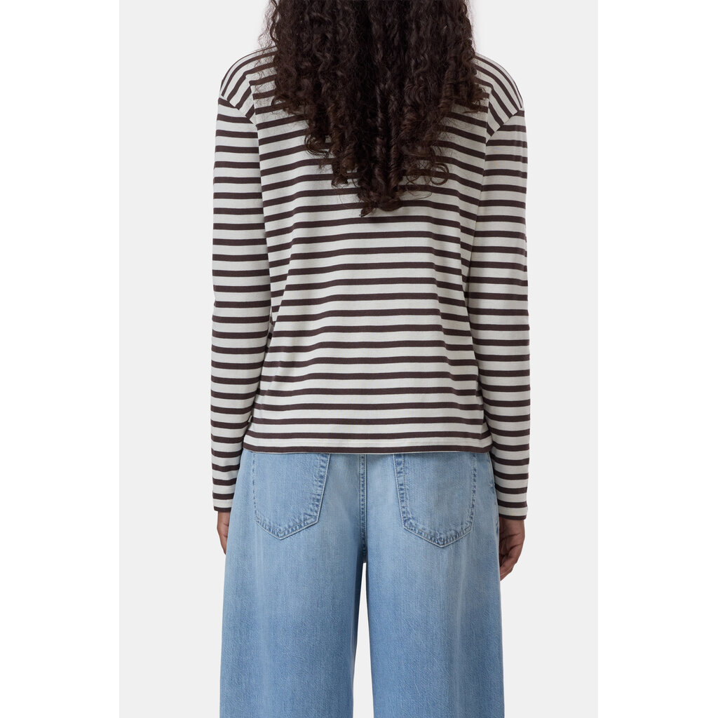 CLOSED C95594-420 Longsleeve in mahogany