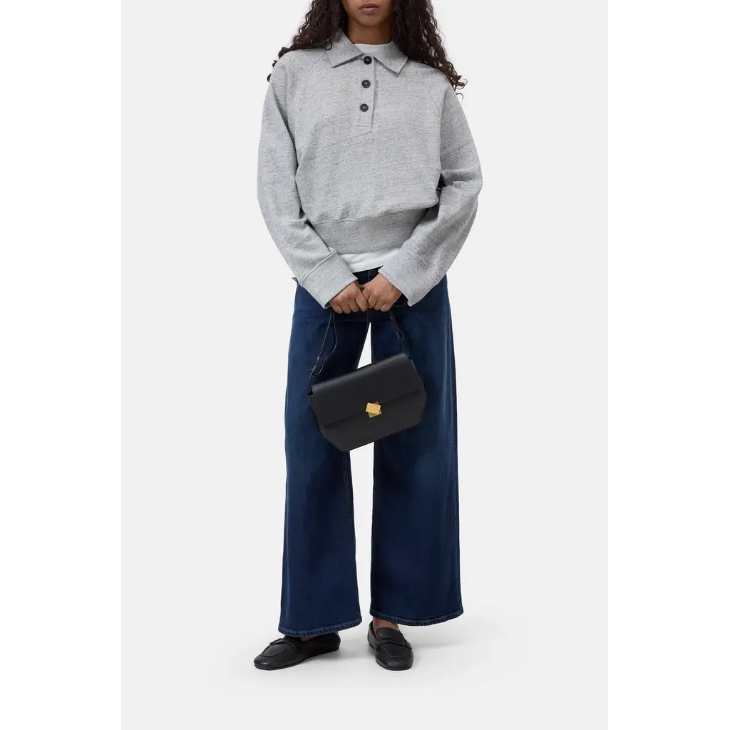 CLOSED C95963-47A Rugby shirt in light grey