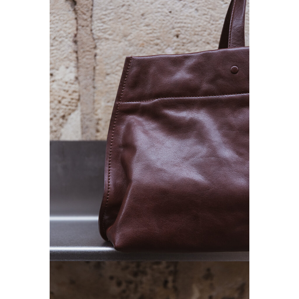 Lihann George tas ELLI in ox brown