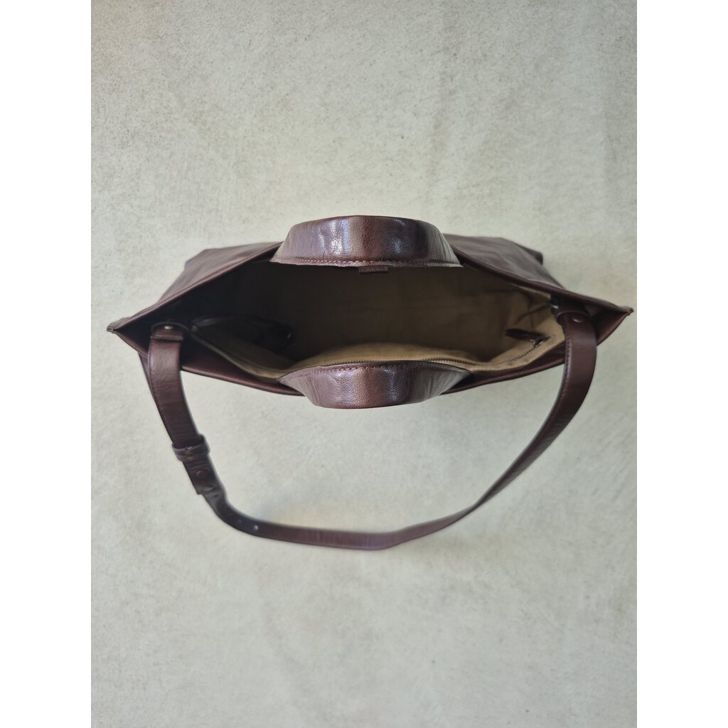 Lihann George tas ELLI in ox brown