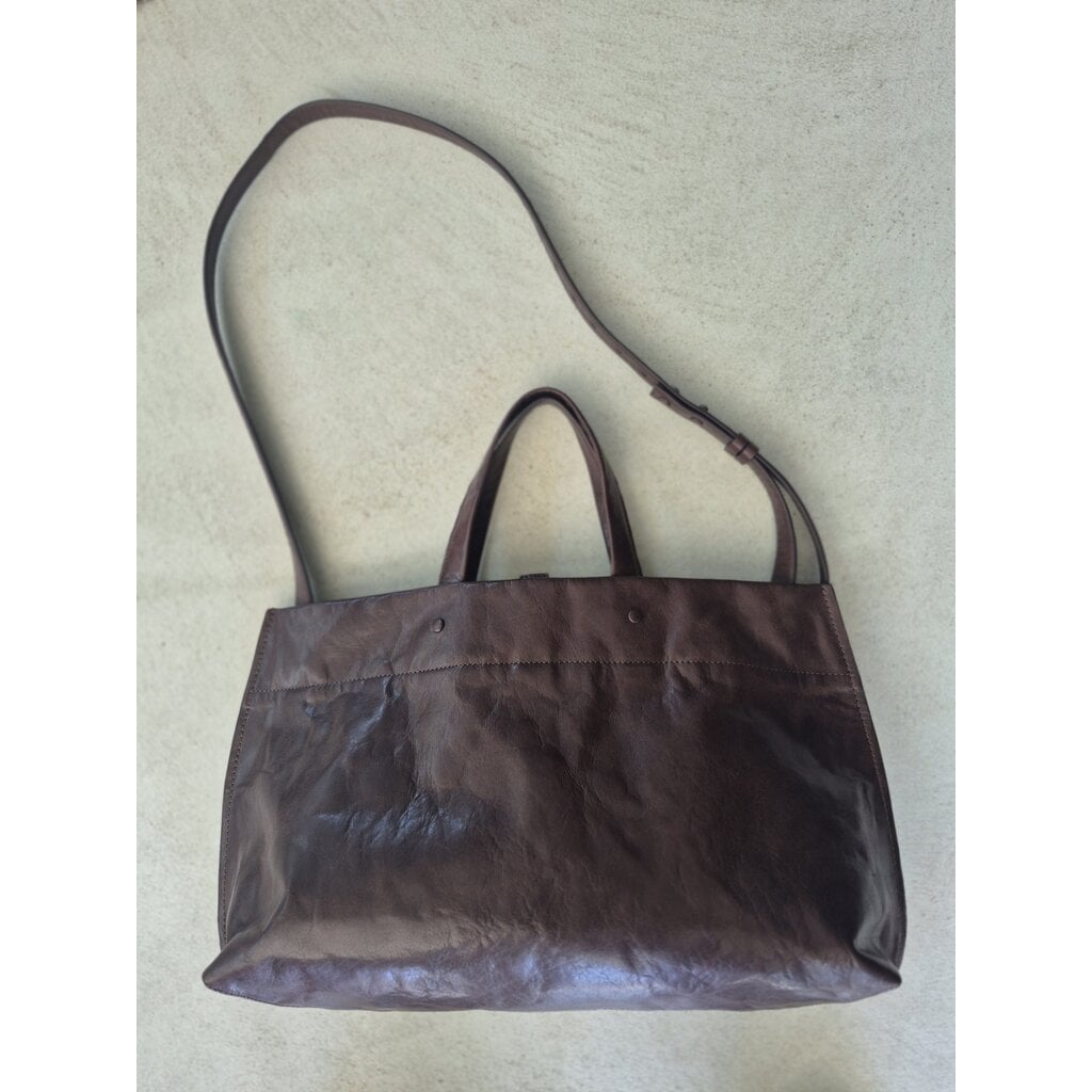 Lihann George tas ELLI in ox brown