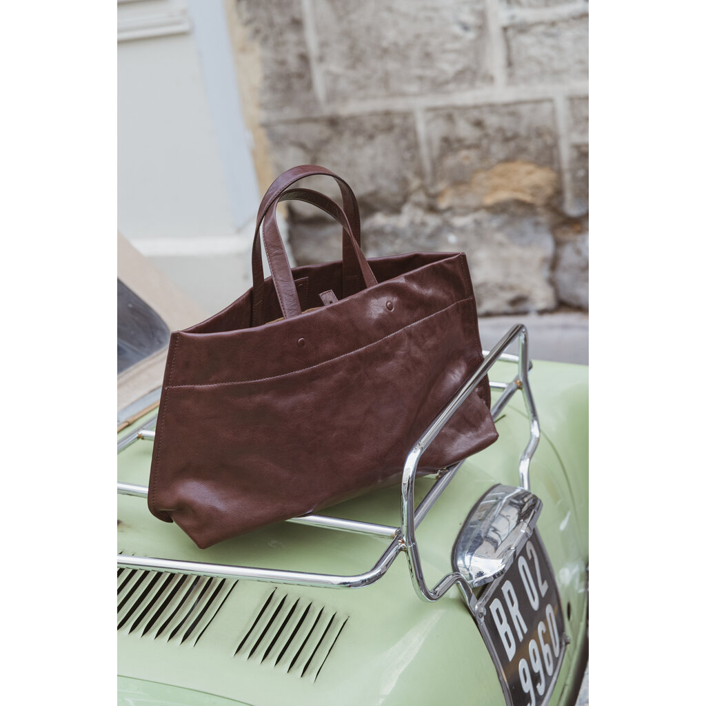 Lihann George tas ELLI in ox brown