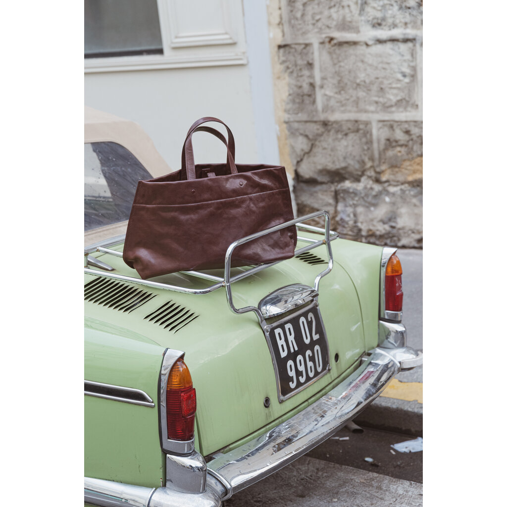 Lihann George tas ELLI in ox brown