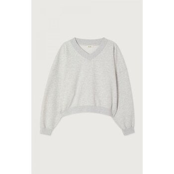 American Vintage sweater BAP03DH26 gris chine