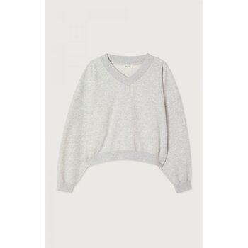 American Vintage sweater in gris chine