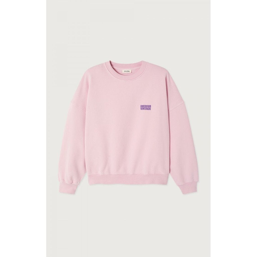 American Vintage sweater PLI03CH26 in petale vintage