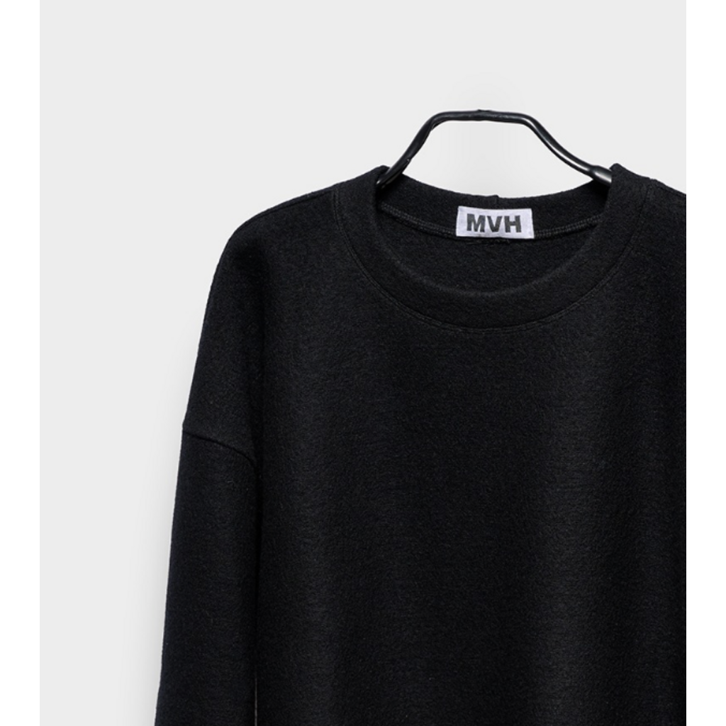 Monique van Heist Top Box black felt