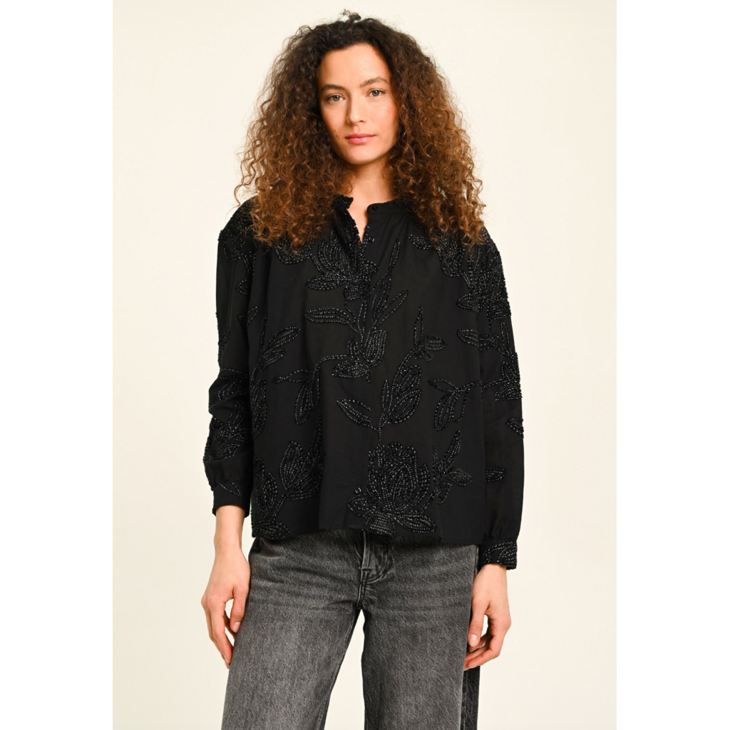 Sacrecoeur blouse Ella in velvet