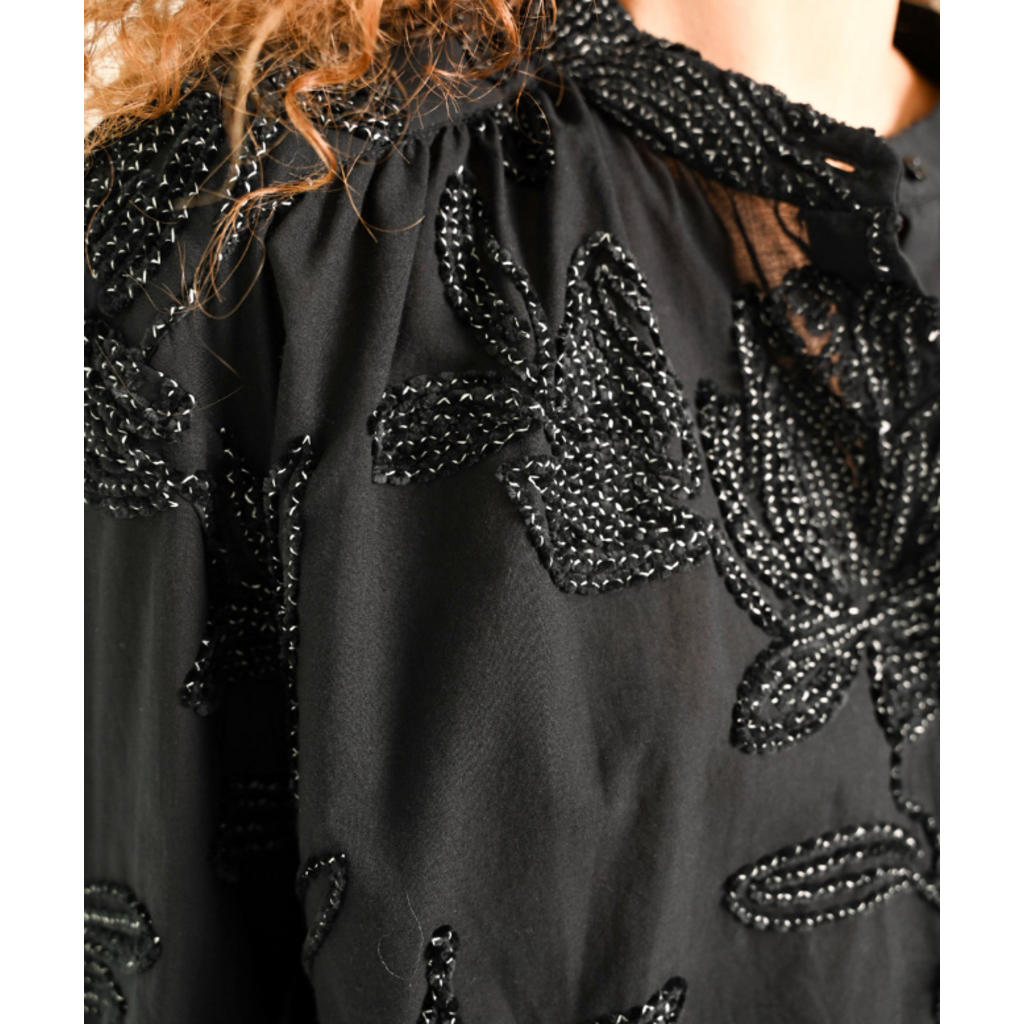 Sacrecoeur blouse Ella in velvet