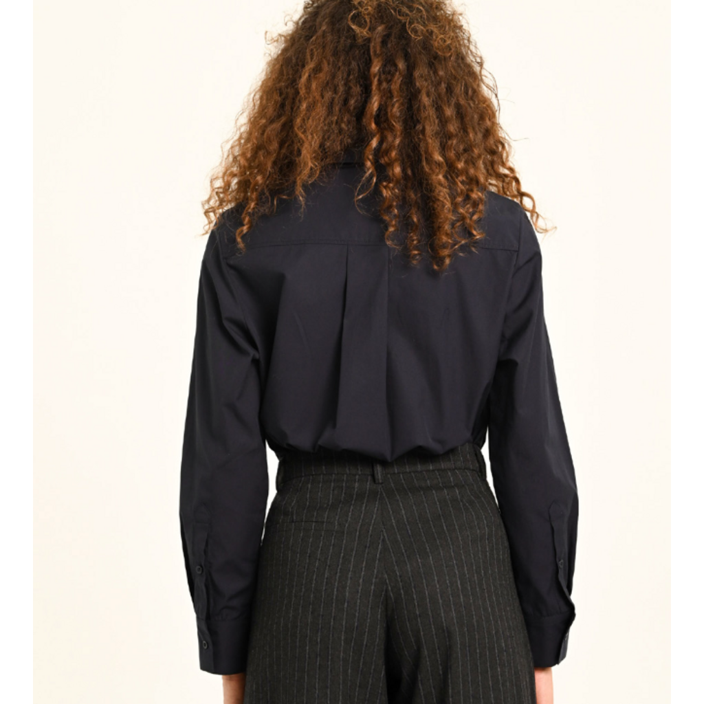 Sacrecoeur blouse Sophie in dark navy