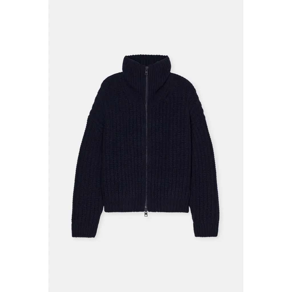CLOSED C96945-986-22  Zipped Cardi in dark night