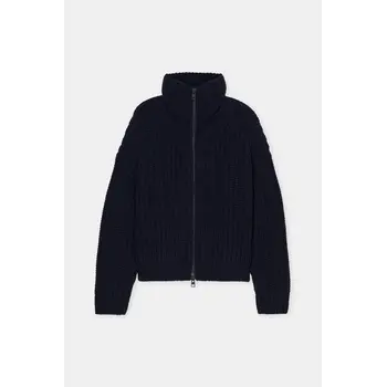 CLOSED zipped cardi C96945-986-22  dark night