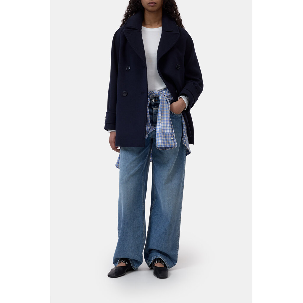 CLOSED C97340-66A-22 Caban Jacket in dark night