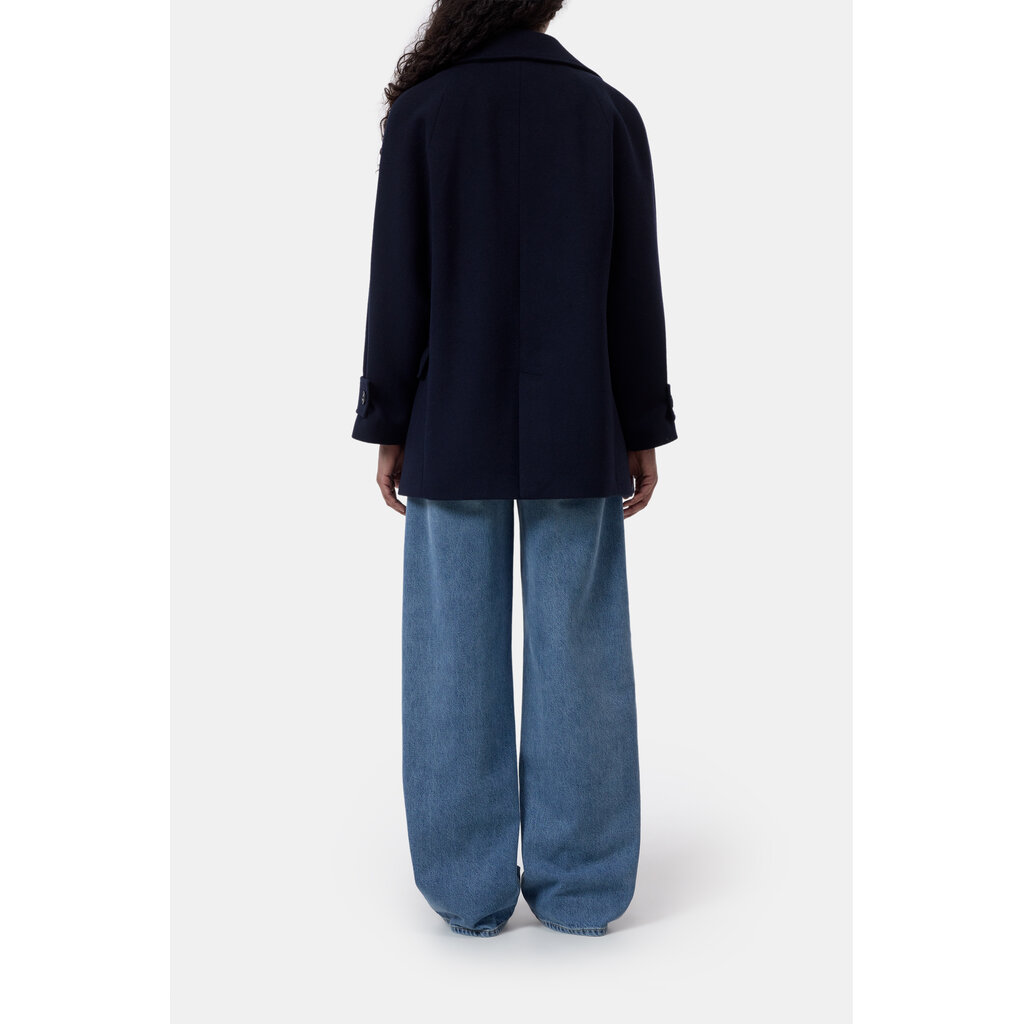 CLOSED C97340-66A-22 Caban Jacket in dark night