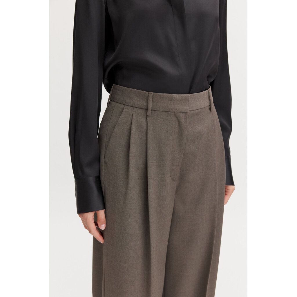 Filippa K Darcy Wool Trousers in driftwood