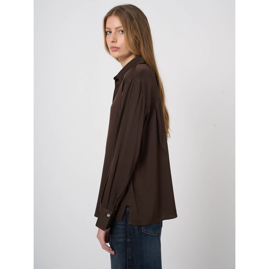 Repeat Blouse 600506 in cocoa