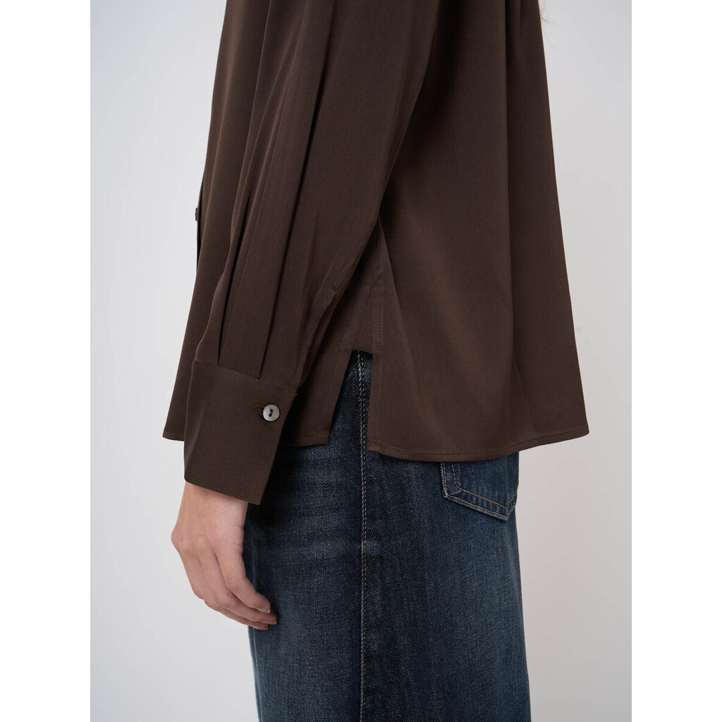 Repeat Blouse 600506 in cocoa