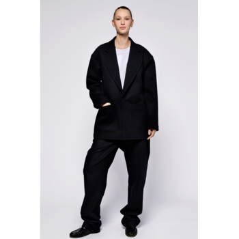 Monique van Heist blazer Dandy black cool wool