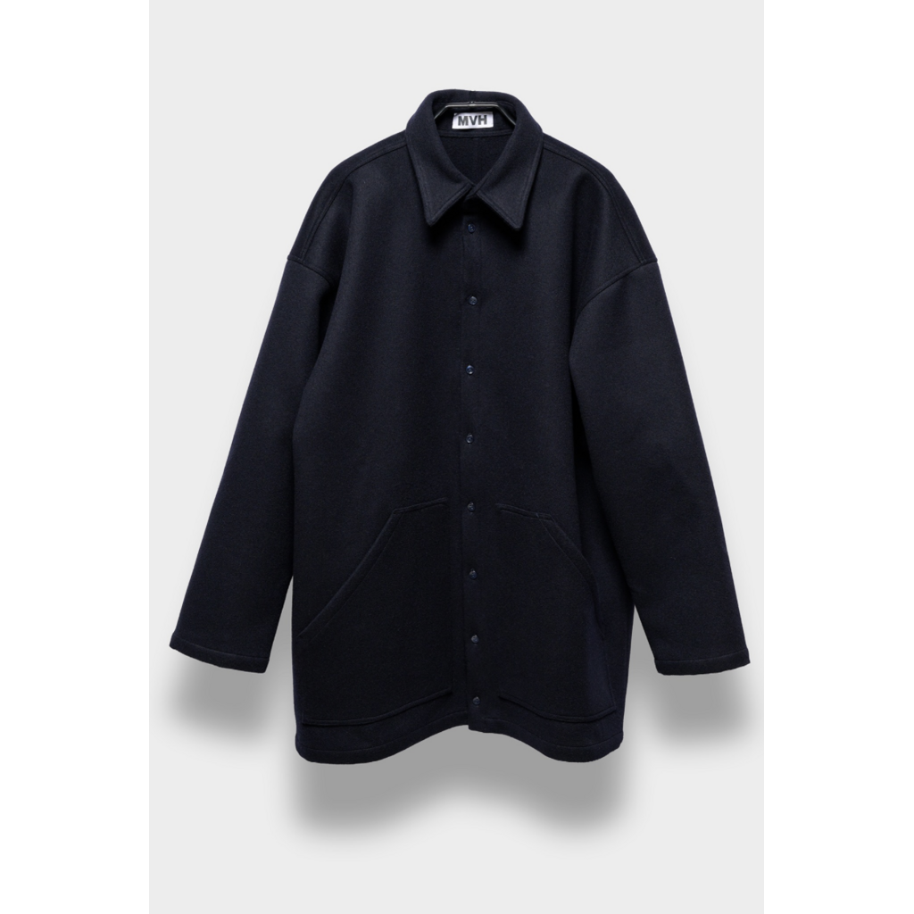 Monique van Heist jas Hike in navy loden